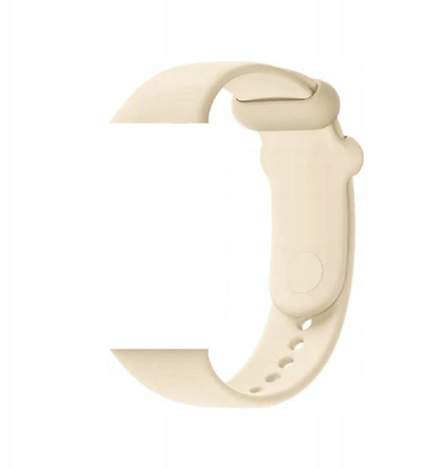 Rrip ore inteligjente Devia Deluxe Sport, për Xiaomi Mi Band 8 Pro Redmi Watch 4, silikon, bezhë