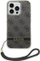 Husë Guess 4G me rrip për iPhone 14 Pro 6.1", hardcase, e zezë