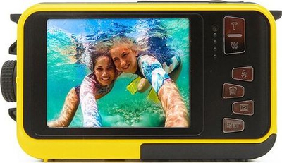 Kamerë nënujore GoXtreme Reef, 24MP, ekran 2.7", e verdhë