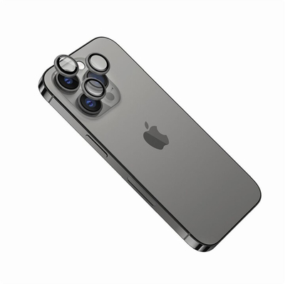 Xham mbrojtës për kamerë FIXED për Apple iPhone 13 Pro/ 13 Pro Max, i hirtë
