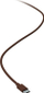 Kabllo tastiere Xtrfy USB C në USB A Standard Braided, për tastierë, e kaftë Retro Brown