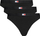 Set mbathje për femra Tommy Hilfiger, 3 palë, të zeza