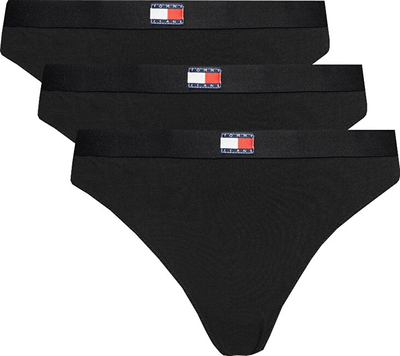 Set mbathje për femra Tommy Hilfiger, 3 palë, të zeza