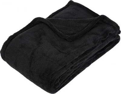 Batanie fleece Atmosphera, 125 x 150 cm, e zezë
