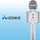 Mikrofon karaoke me Bluetooth wireless, me bokës të integruar, për kalamaj edhe të rrit, rozë