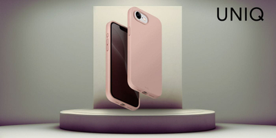 Маска за телефон UNIQ Lino MagClick Rowe за iPhone 16e, силиконска, со магнет, пастелно розова