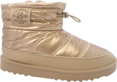 Çizme dimri për goca Lee Cooper LCJ-23-44-1965LA, me izolim, me zinxhir anash, ngjyrë ari