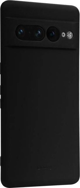 Mbështjellës telefoni Crong Color Cover për Google Pixel 7 Pro, silikon, i zi