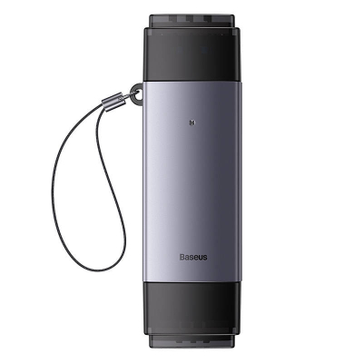 Lexues kartash i jashtëm Baseus Lite, USB 3.0, USB Type C, gri metalik