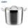 Tenxhere me kapak Heinner Maestro, 5L, çelik inox, gri