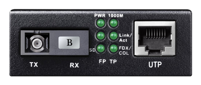 Media konvertues rrjeti Cudy MC100GSB-40B, Gigabit Ethernet 1000 Mbit/s, fibër optike, i zi