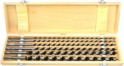 Сет спирални сврдла за дрво Geko G38121, 6 парчиња, 460mm