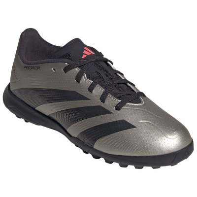 Këpucë futbolli adidas Predator League TF Jr IF6414, për kalamaj, gri
