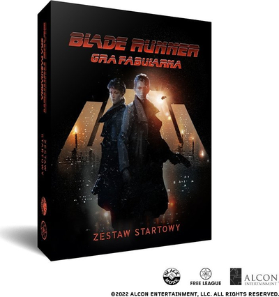 Lojë tavoline RPG Black Monk Blade Runner Starter Set, në polonisht