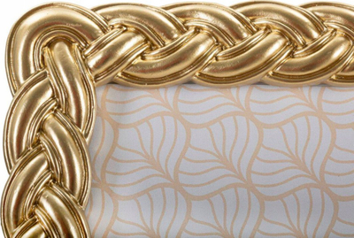 Kornizë foto Mauro Ferretti Frame Gold, 25 x 30 cm, polyresin, ngjyrë ari