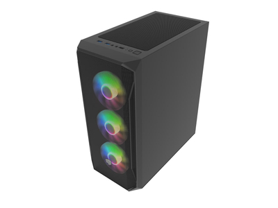 Kasë PC Genesis Fury SHOBO, e zezë