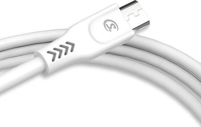 Kabllo Somostel USB 3.0 në microUSB, 1 m, e bardhë