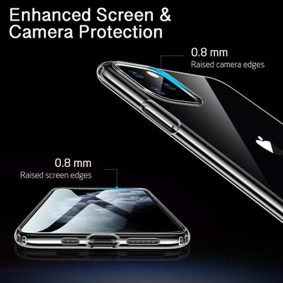 Mbrojtëse telefoni Mercury Jelly për iPhone 11 Pro, TPU, e tejdukshme
