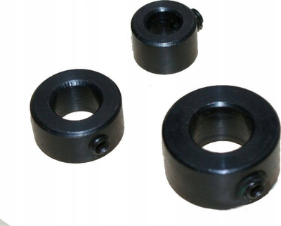 Set unaza ndalese stërvitjeje Wolfcraft 4681000, 3 copë, 8-10-12 mm, të zeza