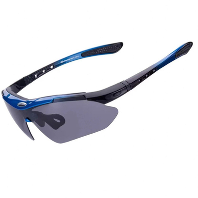 Syze biçiklete Rockbros 10007, Polarized UV400, 4 xhama, të zeza