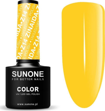 Lak xheli SUNONE Z14 Zinaida, UV LED, 5ml, rozë