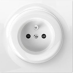 Prizë inteligjente Fibaro Walli N, Type E, e bardhë