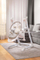 Karrige e lartë dhe lëkundëse për bebe High Chair Swing Indigo, pozicione të rregullueshme, tapiceri PVC, e zezë