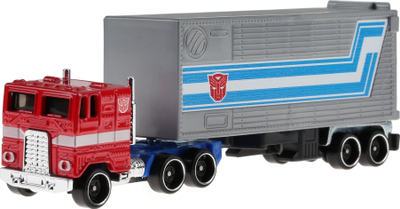 Lodër makinë me rimorkio Mattel Hot Wheels Track Fleet HYT56, për fëmijë 3+