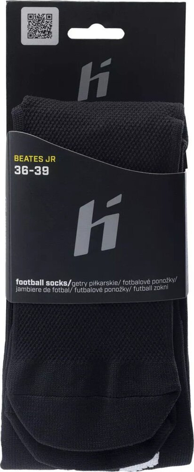 Çorape futbolli për kalamaj Huari Beates Junior Jr 92800605651, sintetike, të bardha