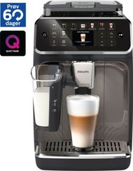 Aparat kafeje Philips Series 5500 LatteGo EP5549/70, automatik, rezervuar uji 1.8L, i zi