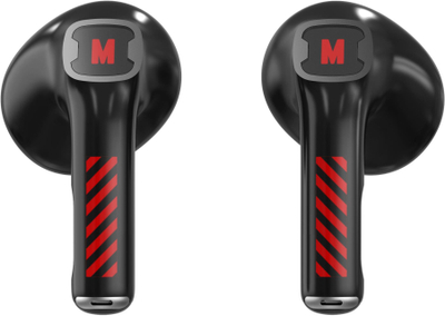 Kufje TWS Marvo QUAZ, Bluetooth 5.3, kuti metalike me USB C, të zeza