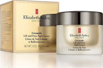 Krem nate Elizabeth Arden Ceramide Lift and Firm Night Cream, 50 ml, për fytyrë