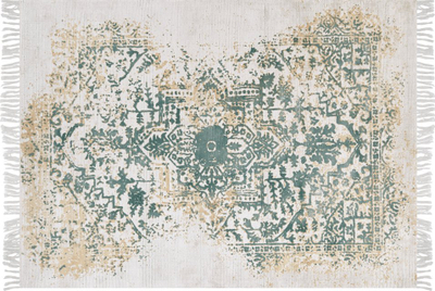 Tapet Beliani BOYALI, 160x230 cm, viskozë, bezhë e çelët