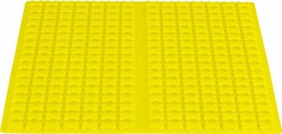 Tapet silikoni për pjekje Trixie 34989, për ëmbëlsira kafshësh, 280 x 380 mm, i verdhë