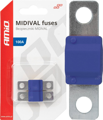 Siguresë automatike AMiO 03479 MIDIVAL, 100A, blu
