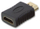 Përshtatës HDMI Lindy AV, i zi