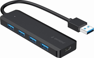 HUB USB Gembird UHB-U3P4P-02, 4 porta, USB 3.1, i zi