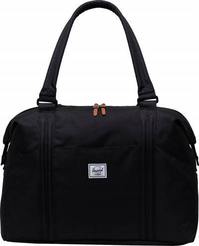 Çantë udhëtimi Herschel Strand, 28.5L, EcoSystem 600D, e zezë