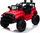 Makina elektrike për kalamaj Dark Night, 100 cm, rrota EVA, e kuqe