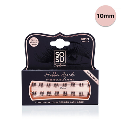 Qerpikë falsë SOSU Cosmetics Hidden Agenda, 10 mm