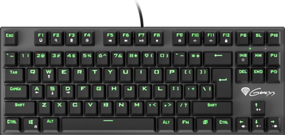 Tastierë Genesis Thor 300 TKL (NKG-0945), USB, EN, e zezë