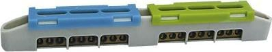 Terminal bllok ELEKTRO-PLAST LZ-8 47.108, 18 lidhje, 120A, shumëngjyrësh