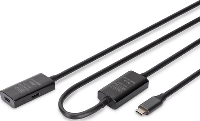 Kabllo zgjatëse aktive Digitus USB 3.2 Gen1, USB-C në USB-C, 10m