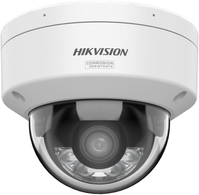 Kamerë IP Hikvision dome DS-2CD2187G3-LIS2UY, 8MP, 30m IR LED Hybrid Light ColorVu, e bardhë