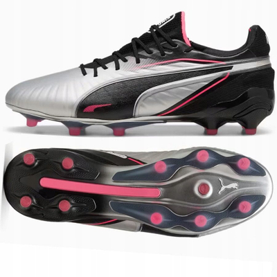 Atlete futbolli Puma King Ultimate FG/AG M 108303-02, taban për bar natyral edhe sintetik, të zeza