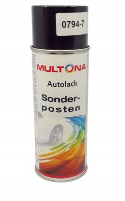 Bojë sprej auto Multona Autolack, 400ml, për vetura, ngjyrë e përzier