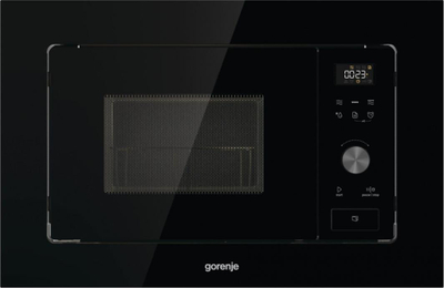 Furrë me mikrovalë inkaso Gorenje BM201AG1BG, 800W, 59.5 cm, e zezë