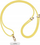Varëse telefoni Stoyobe Phone Lanyard, silikon, universale, e verdhë