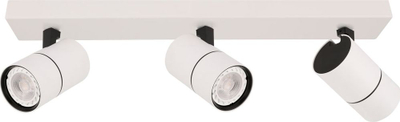 Спот тавански Netlighting Laconi, 3 светилки GU10, IP20, бел