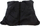 Навлака за рачка на количка BQ19K Insulated Muff, топол флис, 50 x 44 cm, црна со бело